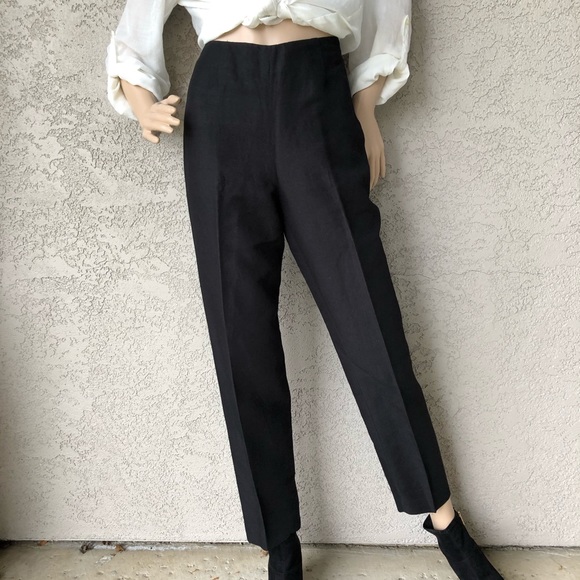 black dress pants high waisted